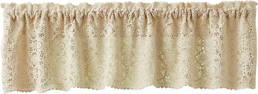 Lace Valance - Cream Park designs - The Fox Decor